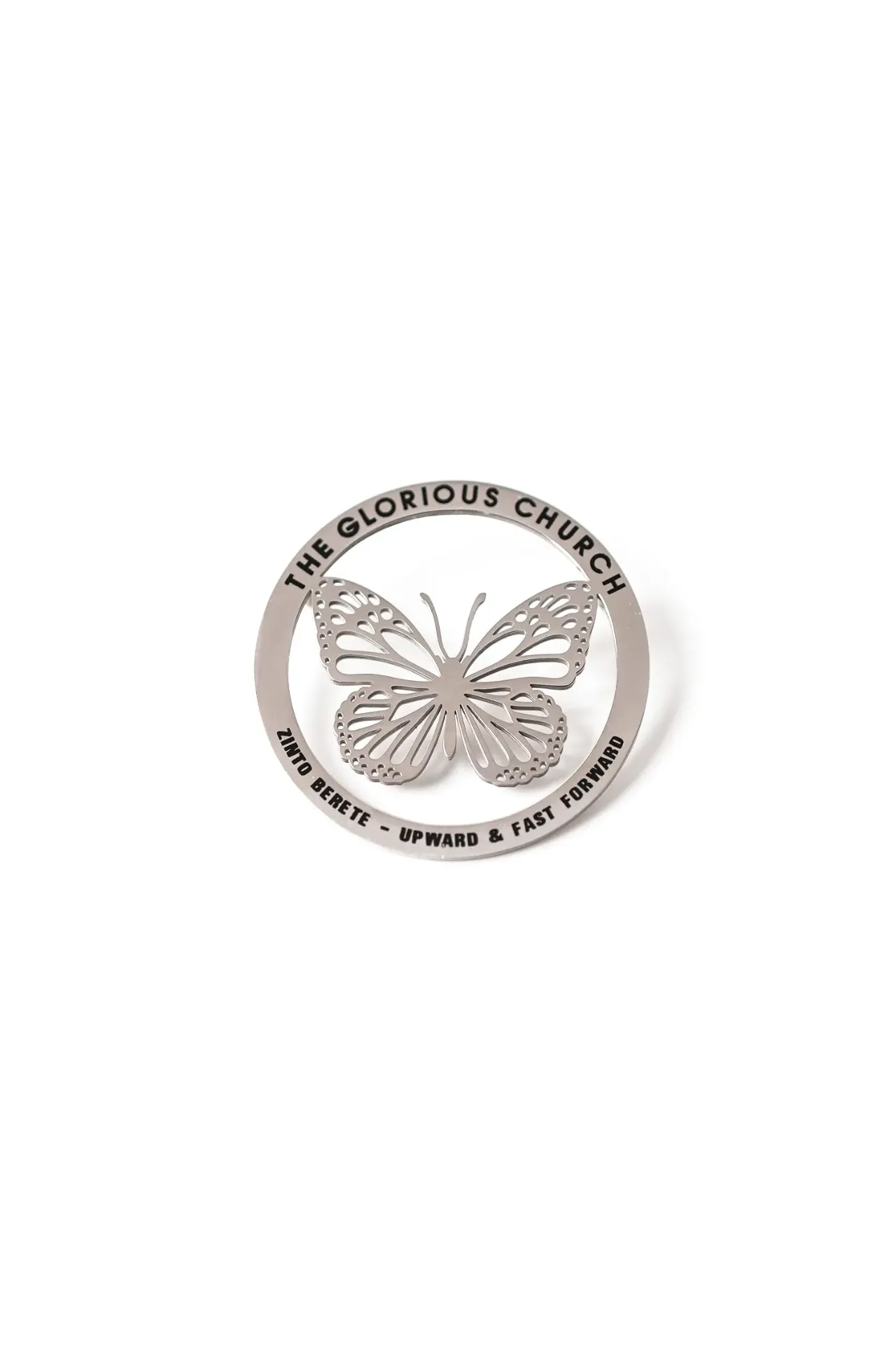[URTGCLPSPUSL001] TGC - Zinto Berete 18k Silver Plated Lapel Pin