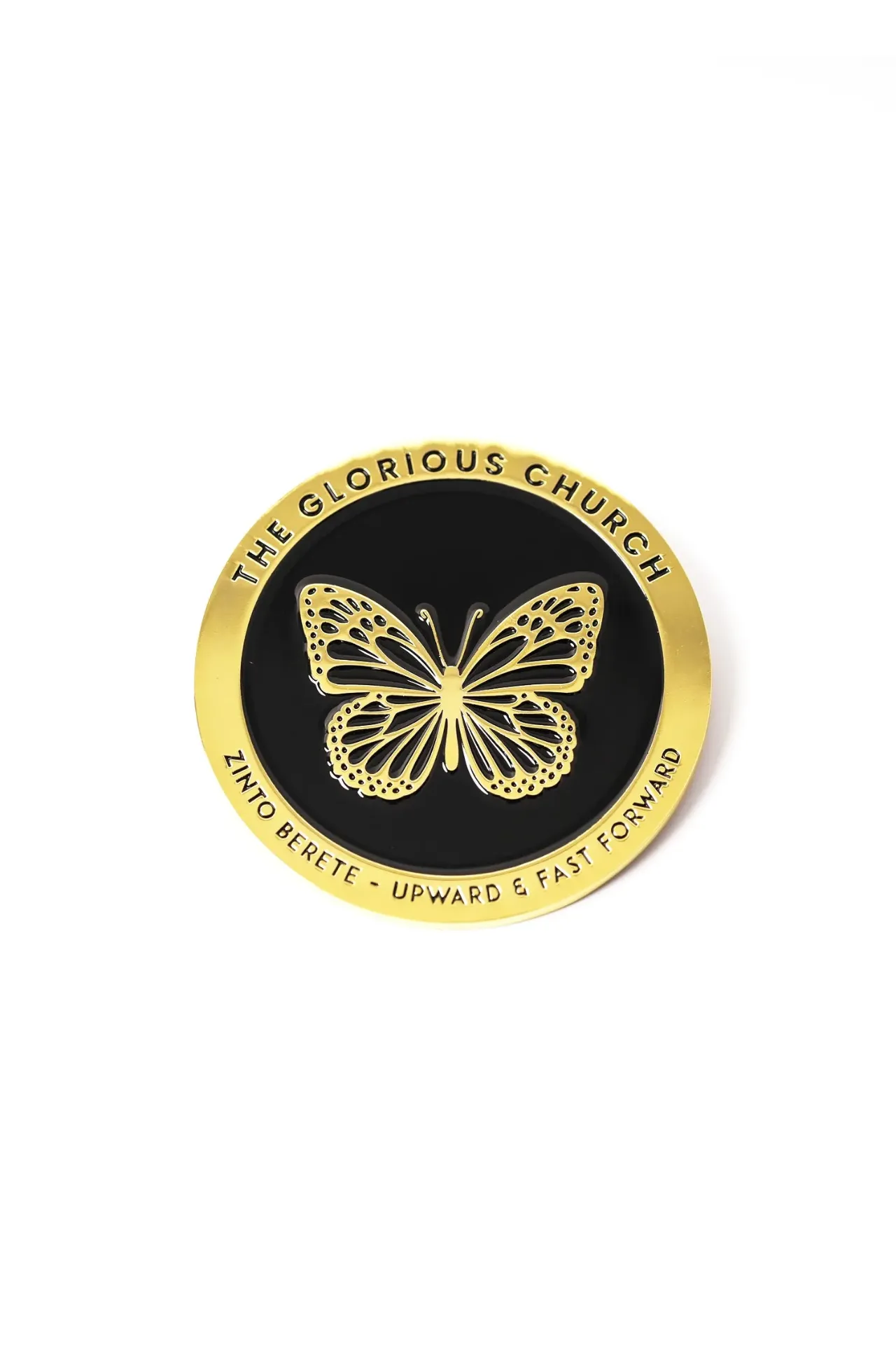 [UCRPUTGCCBSL001] TGC 18k Gold Plated Car Badge