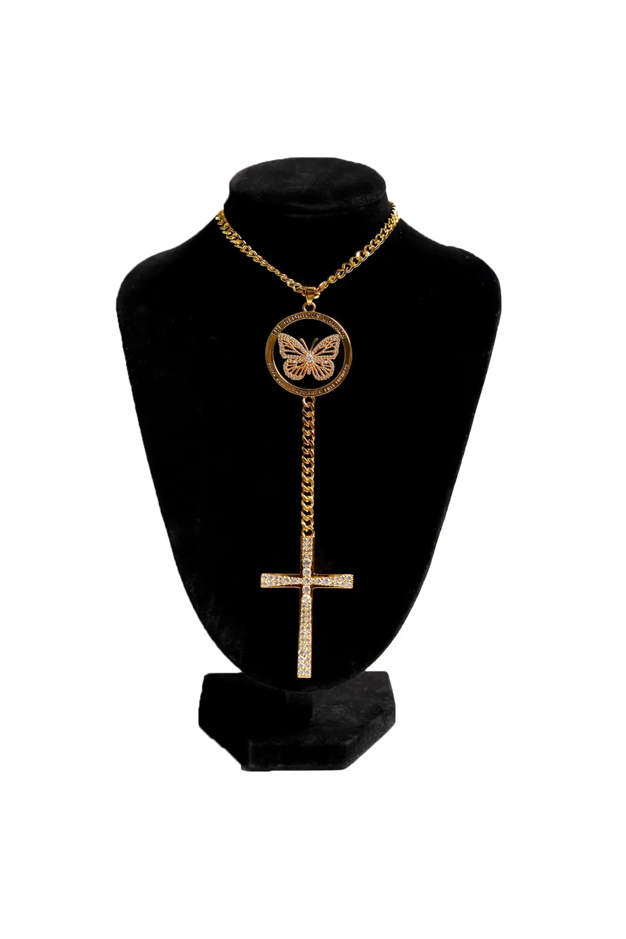 TGC Glory Chain- 18k Gold Plated | Emerald White Zircon Edition